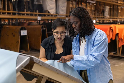 Debra Choong and Kusheda Mensah