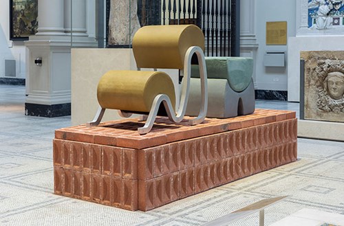 Modular Leather Furniture at V&A Museum